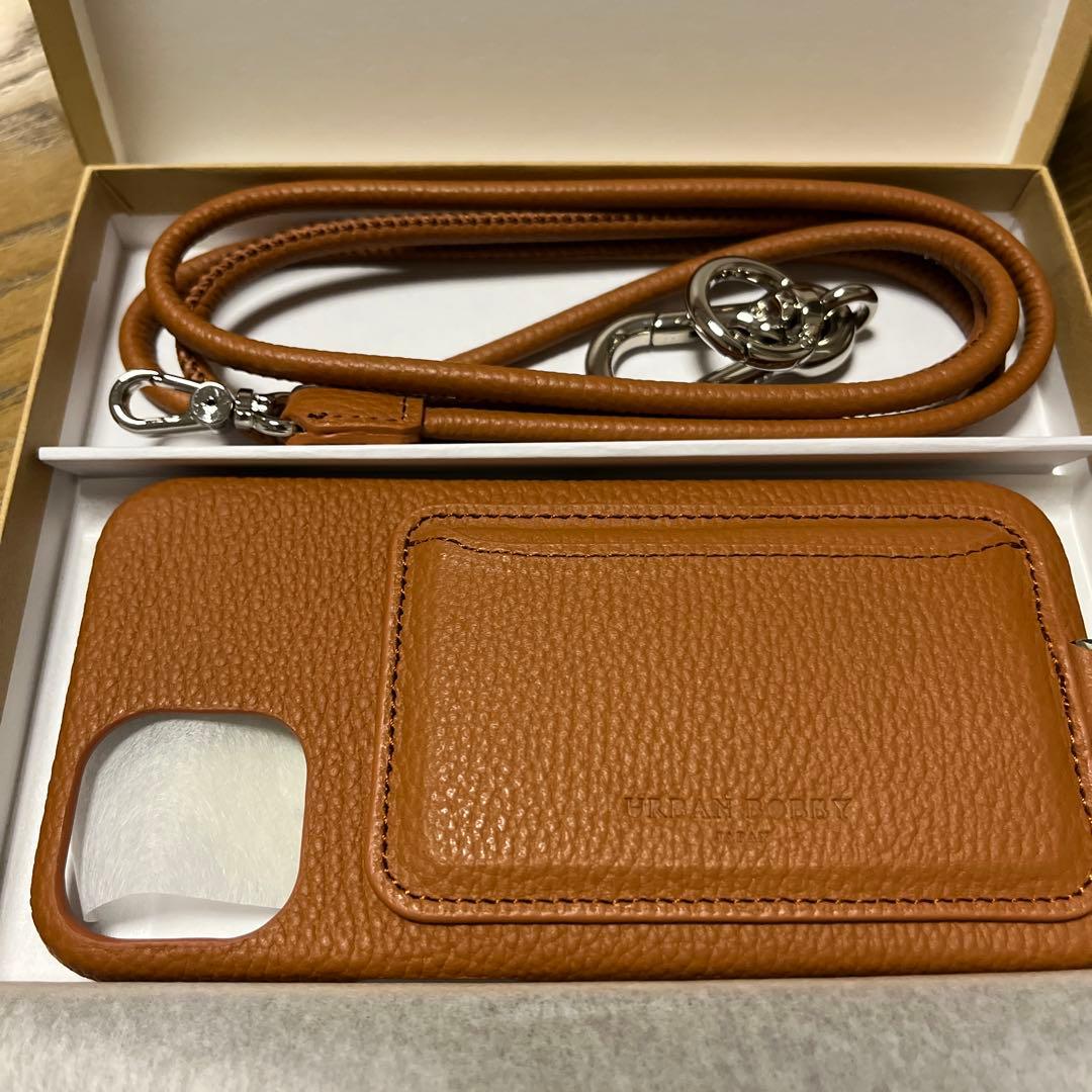 UB iPhone case (BROWN)対応機種：iPhone13/14共通