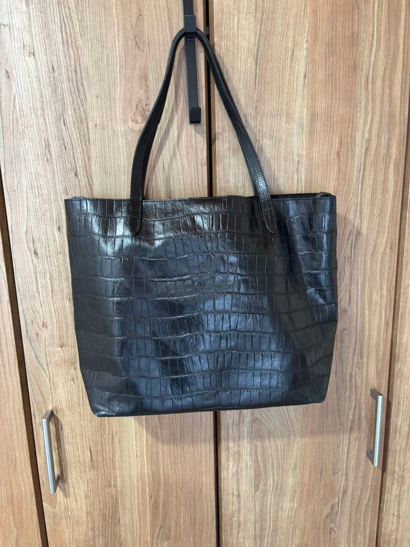 最終値下美品 Felisi フェリージクロコレザー 15/50/SAトートバッグ