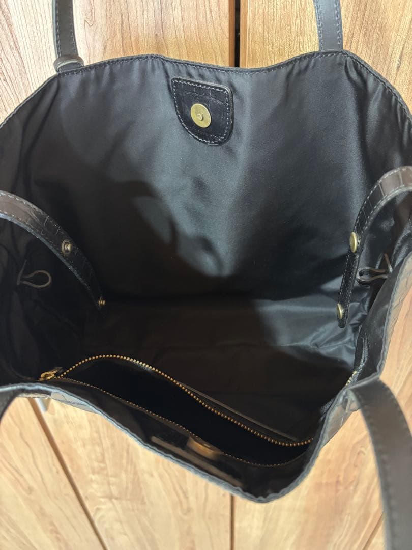 最終値下美品 Felisi フェリージクロコレザー 15/50/SAトートバッグ