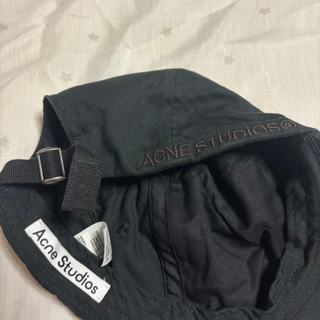 美品　ACNE STUDIOS キャップ　ブラック