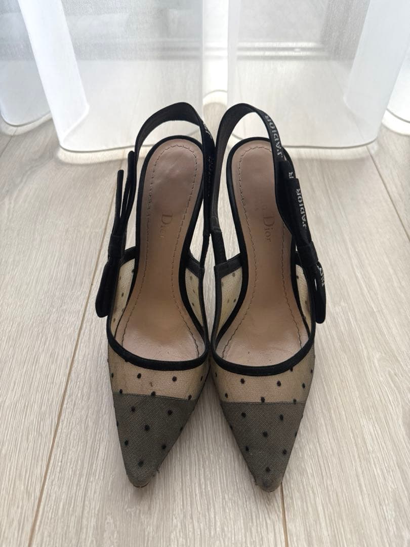 Christian Dior パンプス　メッシュ