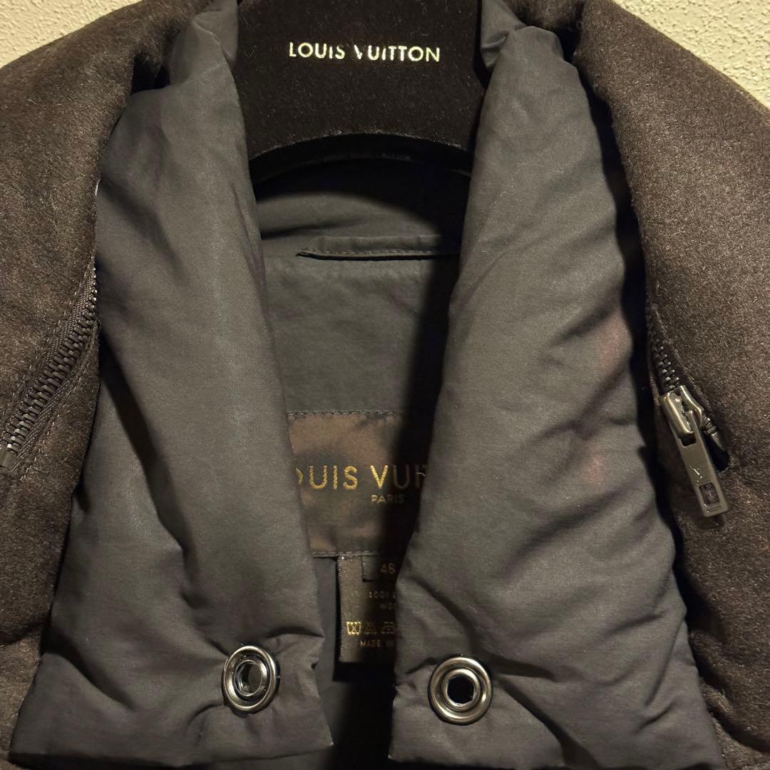 ルイヴィトン　ウール　ダウンジャケット　ブラウン　メンズ　48