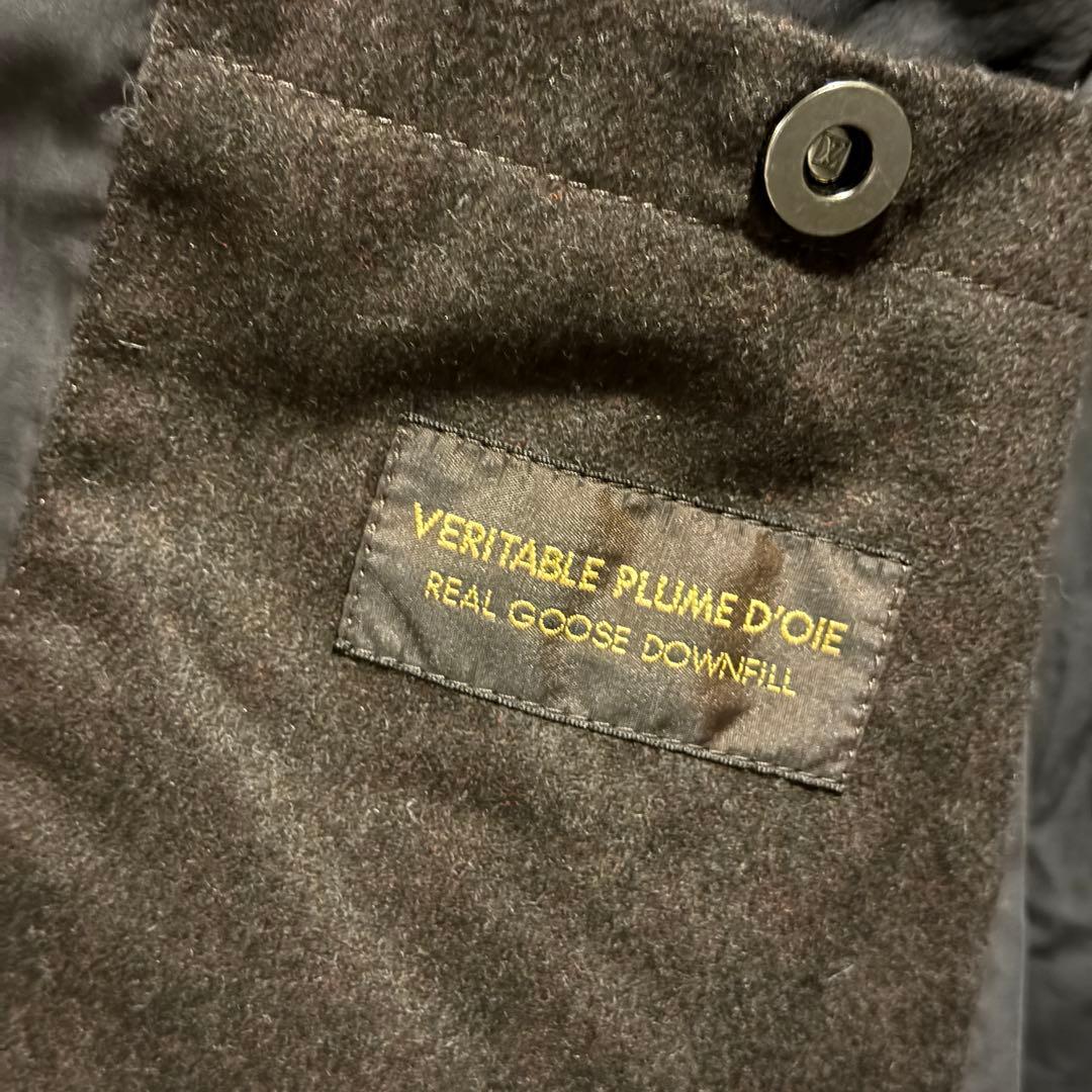 ルイヴィトン　ウール　ダウンジャケット　ブラウン　メンズ　48