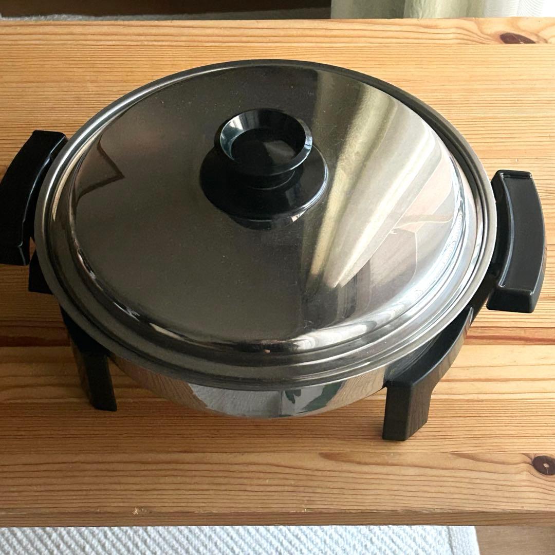 電気フライパン 電気鍋 リキッドコア　ロイヤルクイーン