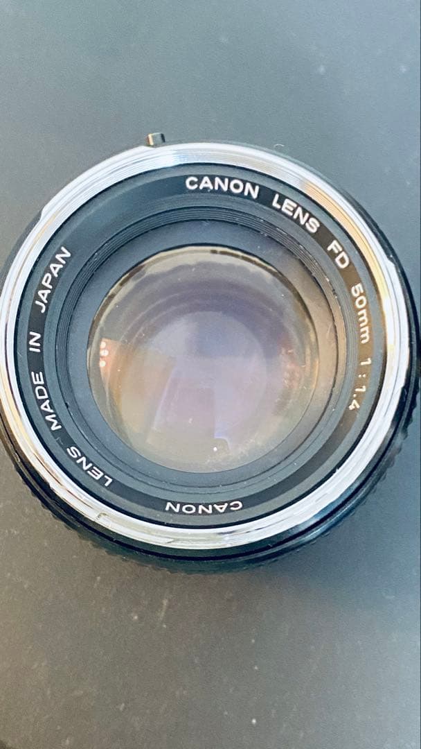 Canon キヤノン FD 50mm f/1.4 レンズ
