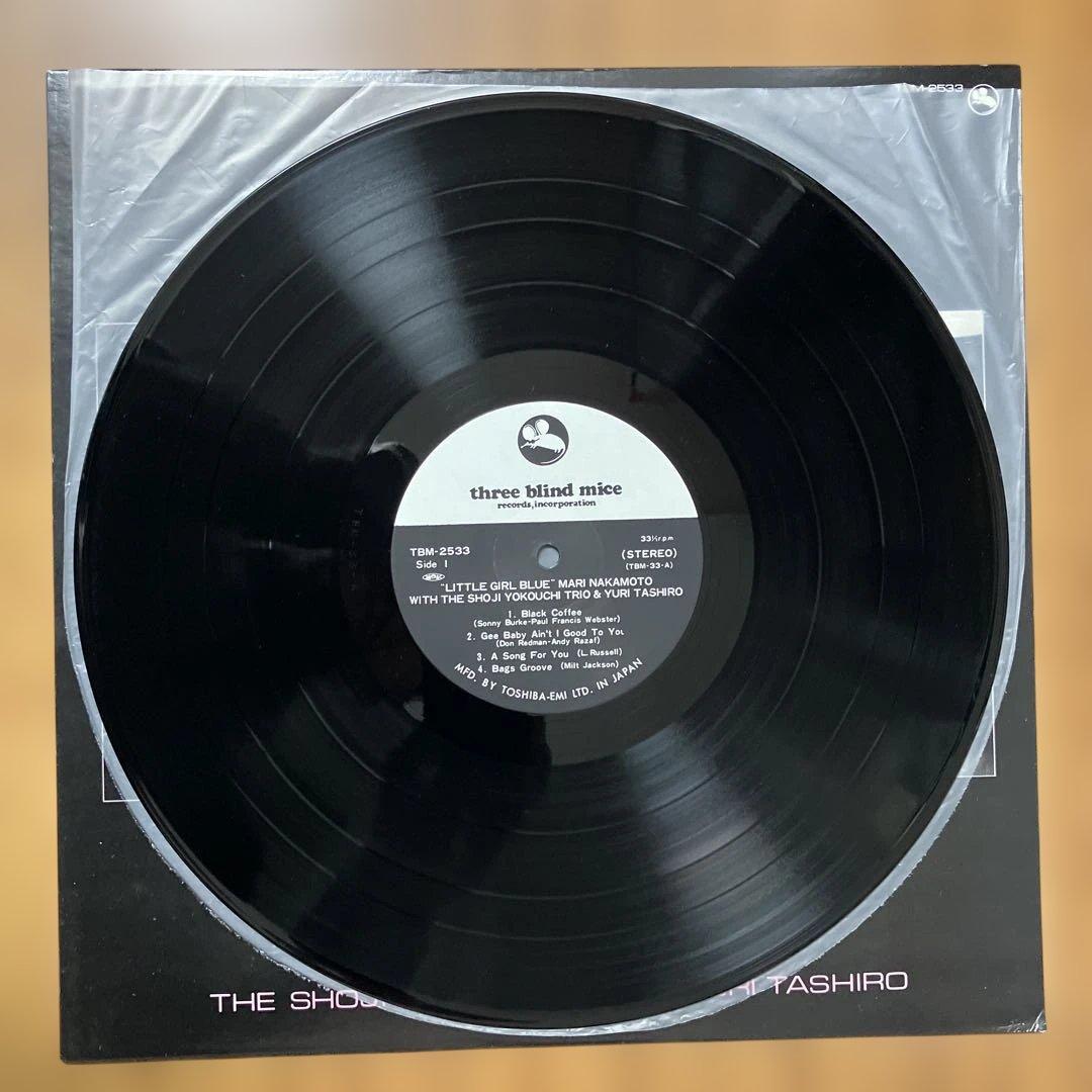 中本マリ / リル・ガール・ブルー with 横内章次トリオ・田代ユリ　帯冊子付