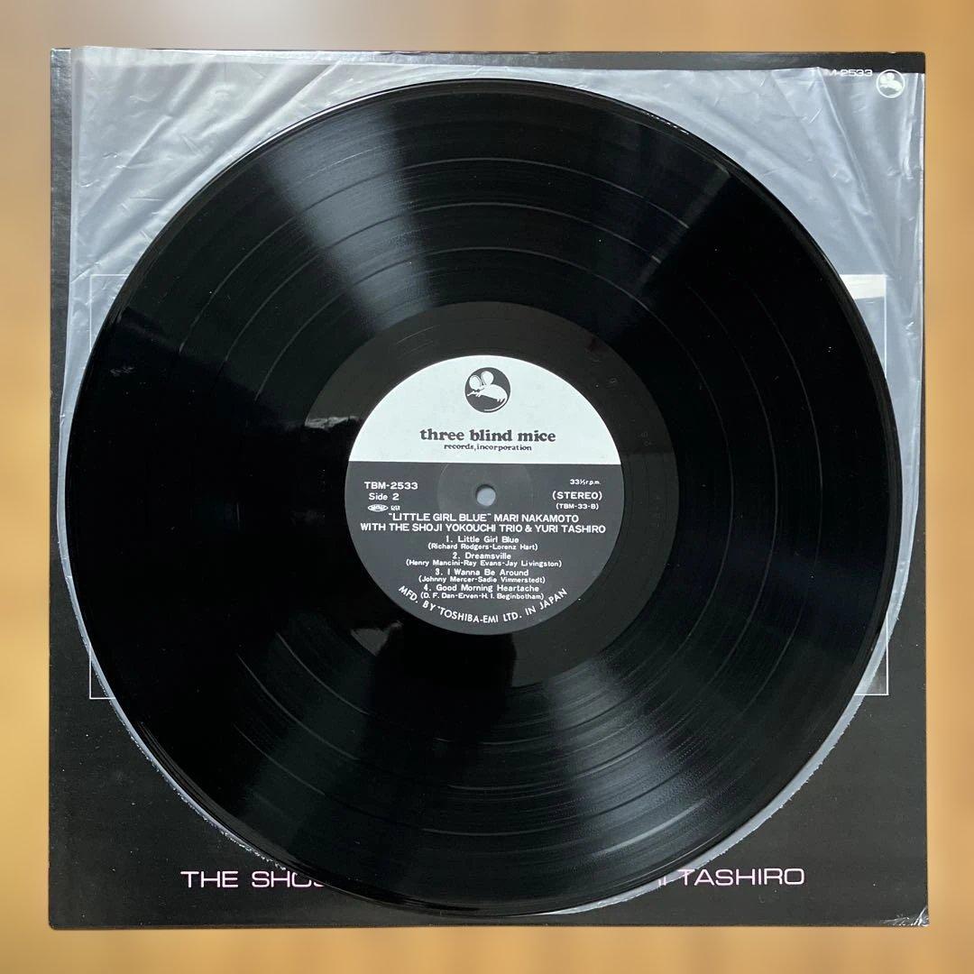 中本マリ / リル・ガール・ブルー with 横内章次トリオ・田代ユリ　帯冊子付