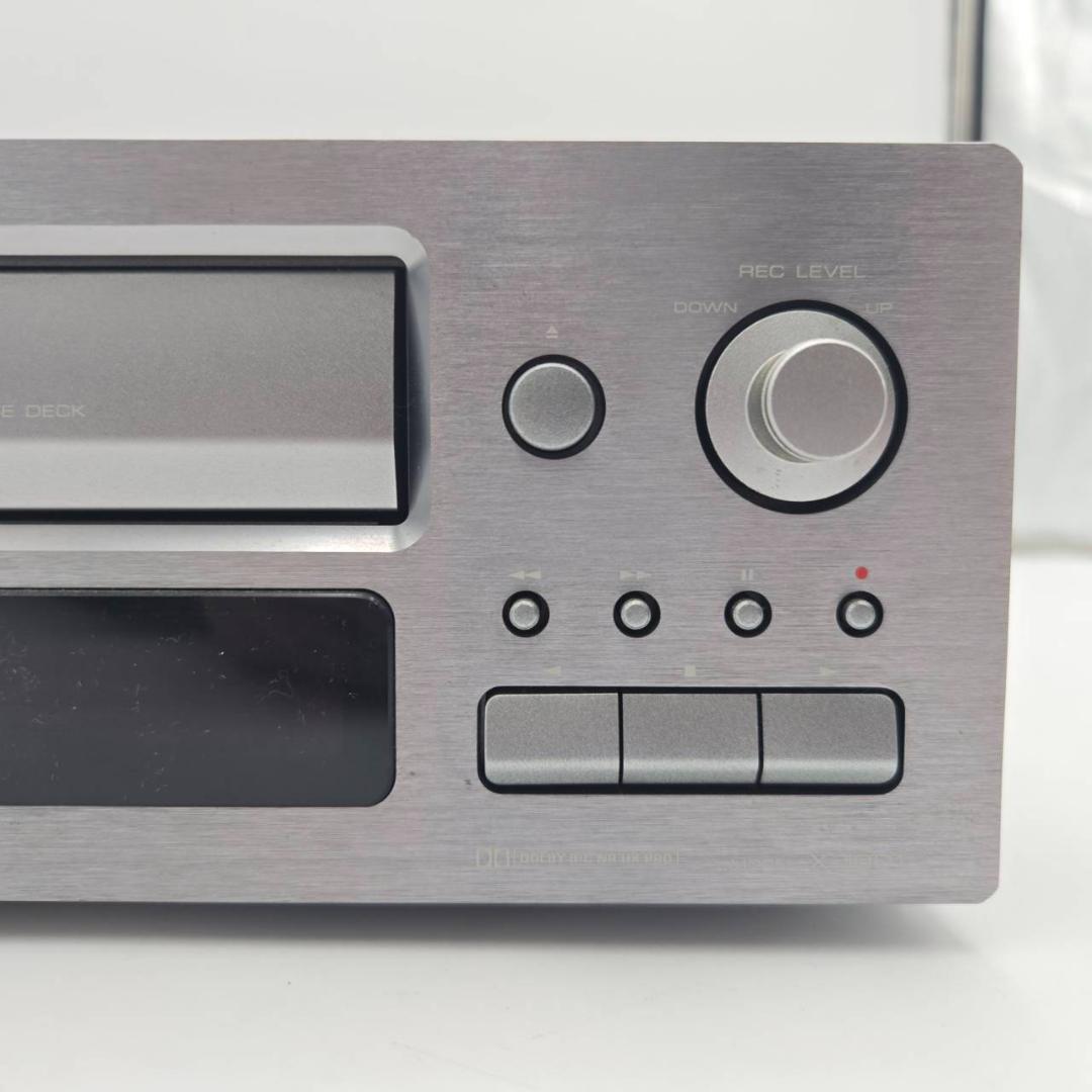 KENWOOD X-1001 ステレオ カセットデッキ 通電OK オーディオ