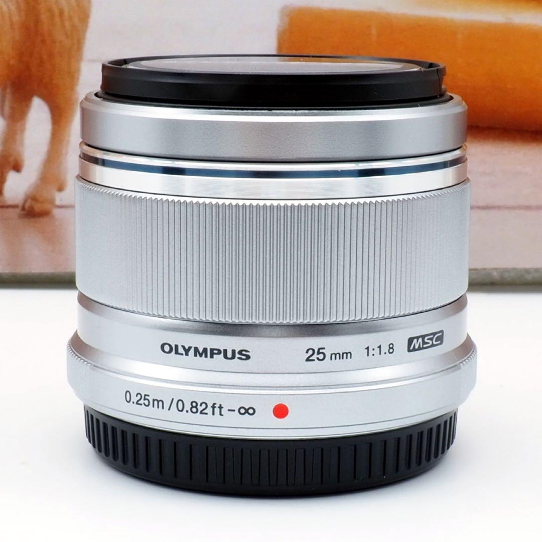 ❇️オリンパス M.ZUIKO DIGITAL 単焦点25mmF1.8レンズ 美品