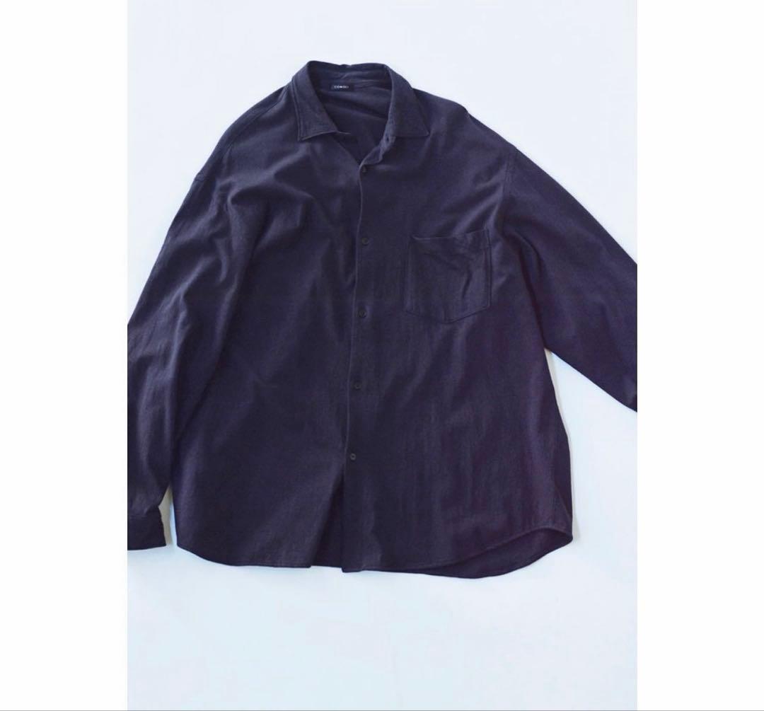 フ*ワ様 新品 COMOLI コットンジャージコモリシャツ