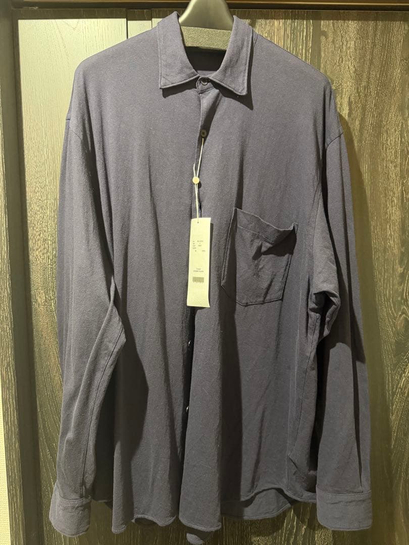 フ*ワ様 新品 COMOLI コットンジャージコモリシャツ