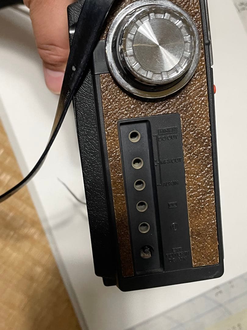 SONY THE 11 ICF-1100 ラジオ カバー　単二電池付き