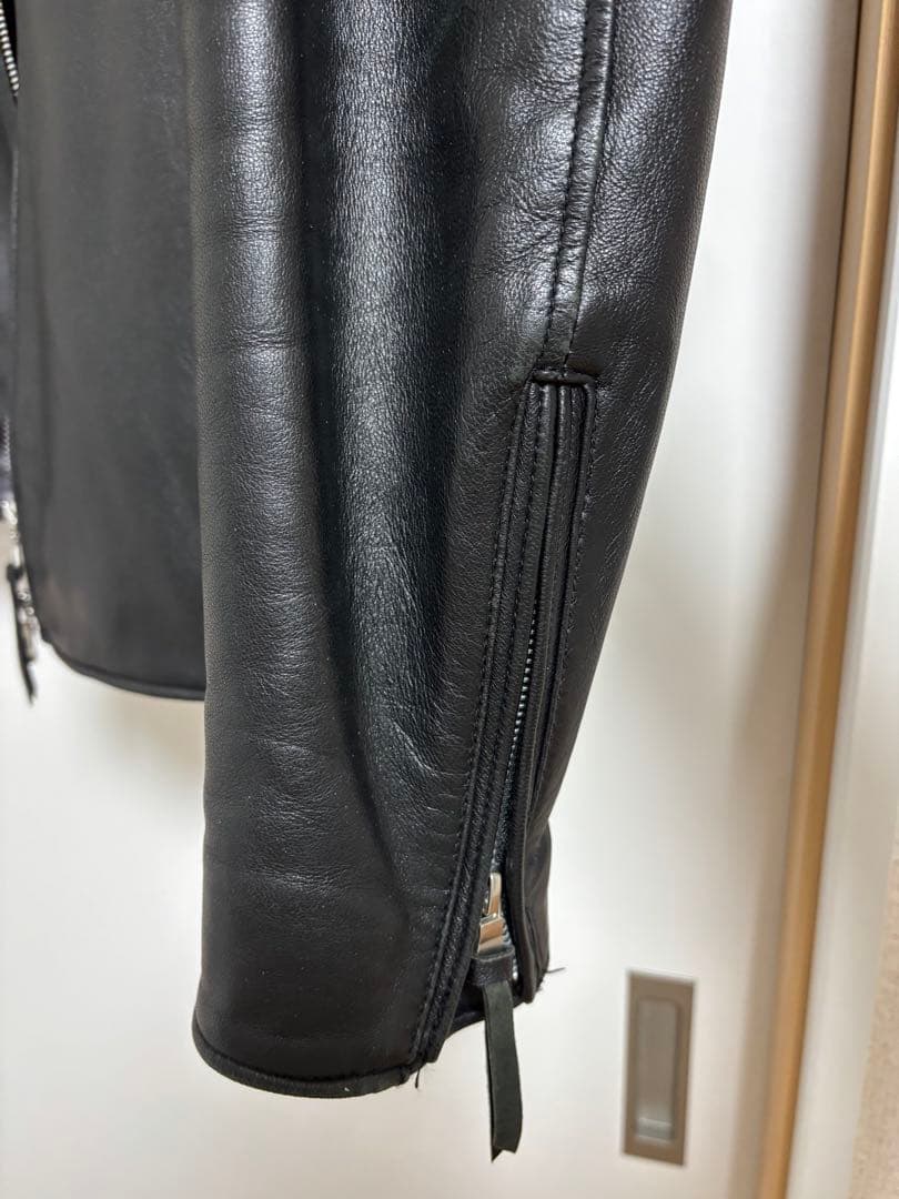 ナノユニバース　メンズ　ライダースジャケット