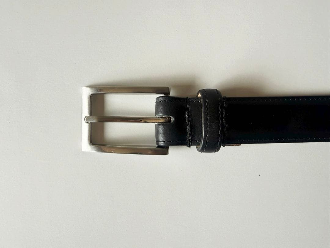 小物 GLEN/BRIDLE LEATHER DRESS BELT