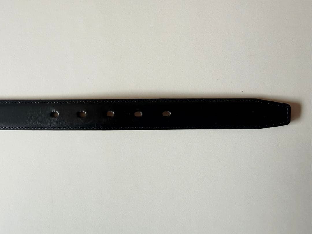 小物 GLEN/BRIDLE LEATHER DRESS BELT