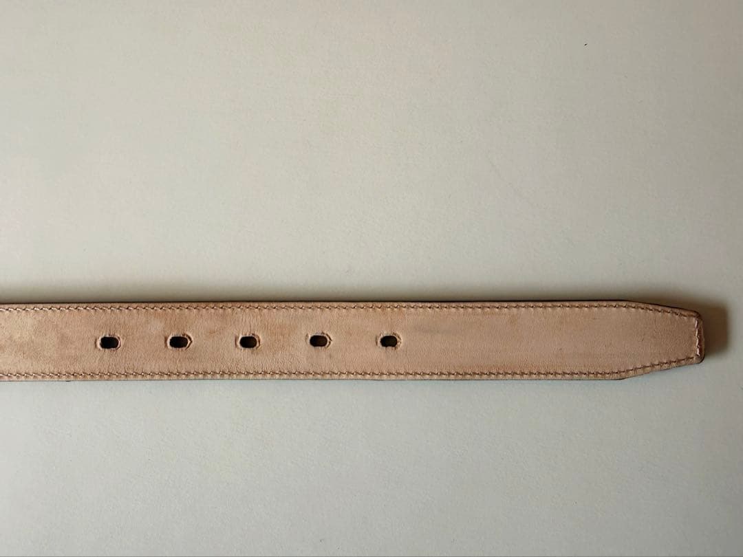 小物 GLEN/BRIDLE LEATHER DRESS BELT