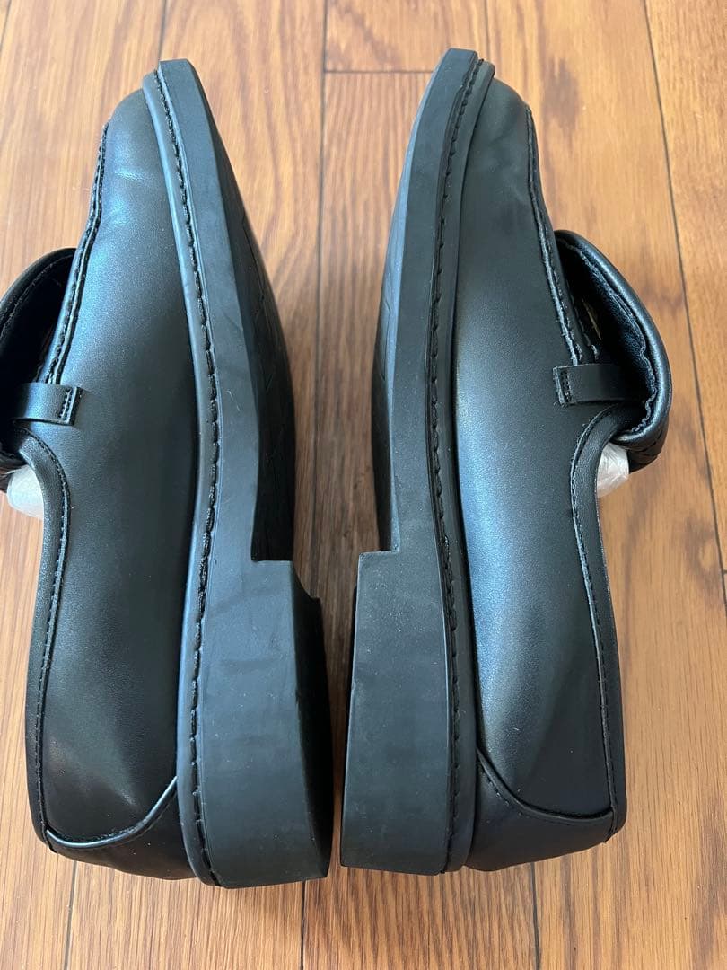 CHANEL ブラック ローファー キルティング