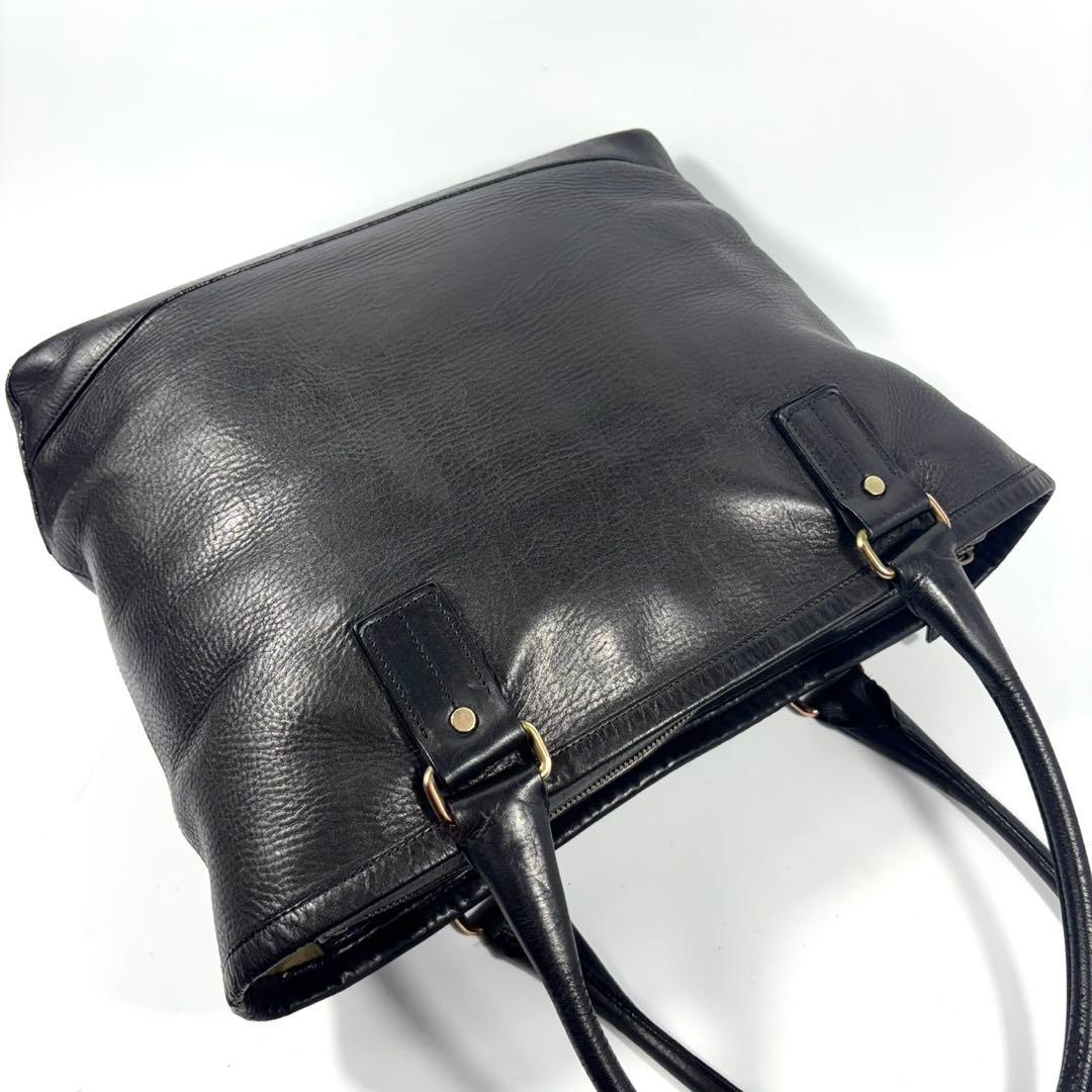 ✨美品 廃盤モデル✨ツチヤカバン ガジェット スタジオキャリー トートバッグ 黒