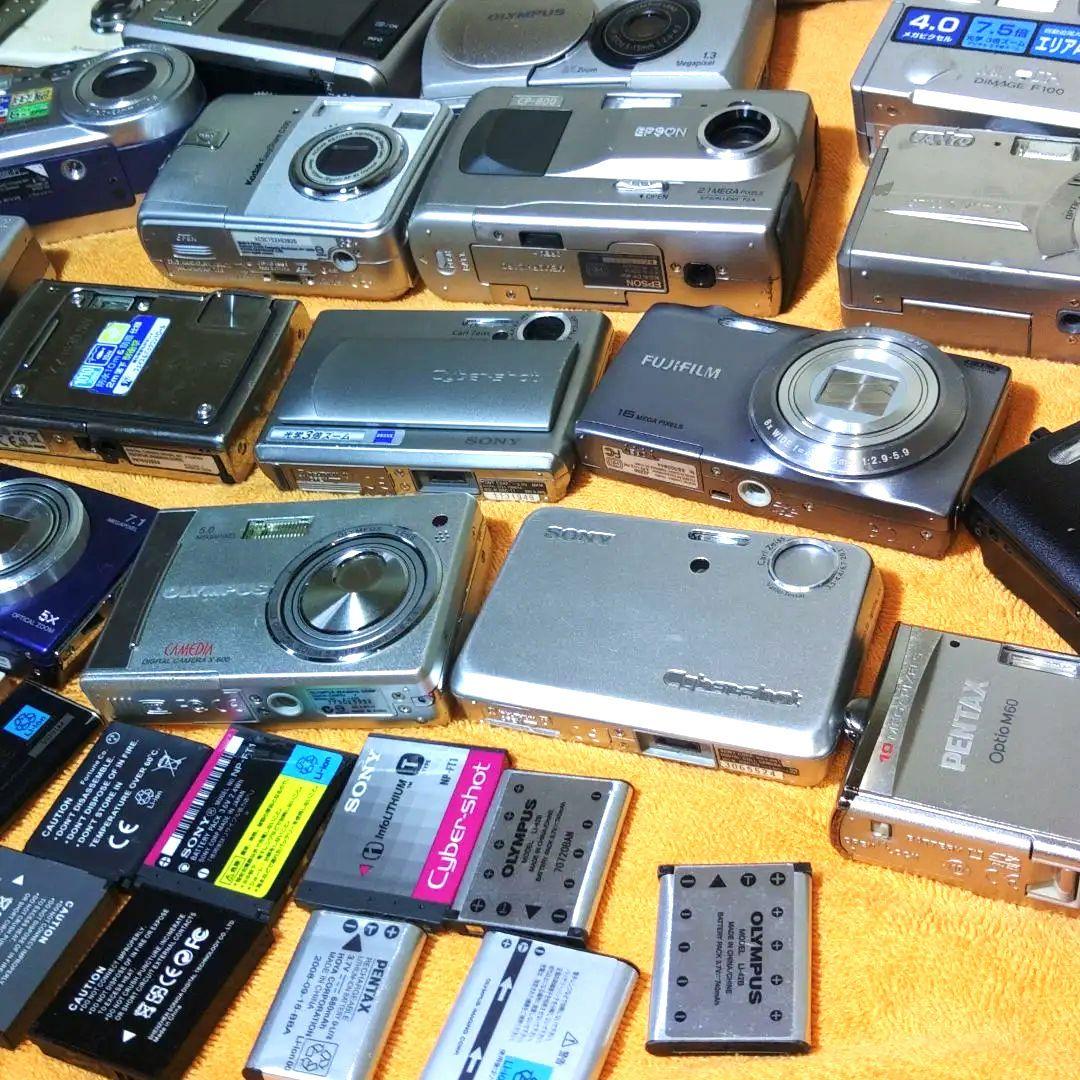 デジタルカメラ46台まとめて 動作 未確認ジャンク。 即購入OK