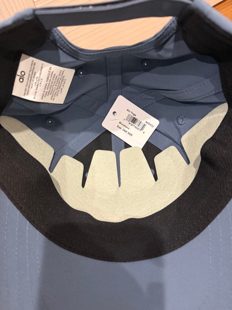 早い者勝ちalo キャップ ブルーストーン