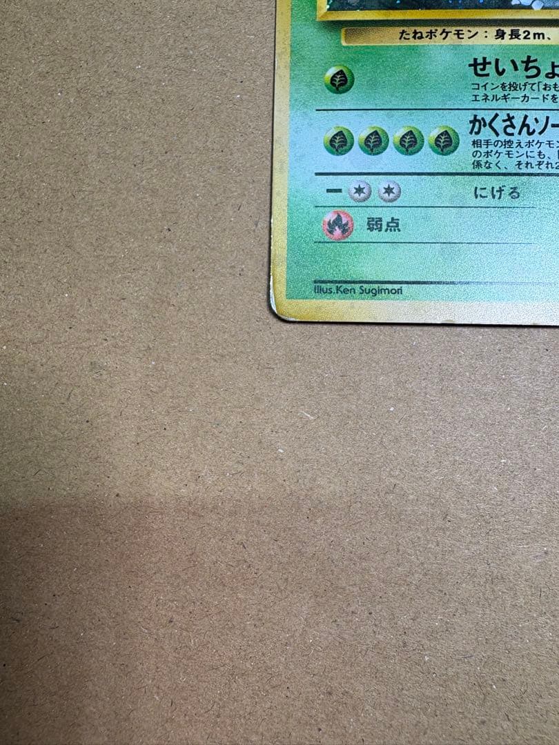 【良品◯】ポケモンカード　旧裏　Pokéca エリカのフシギバナ