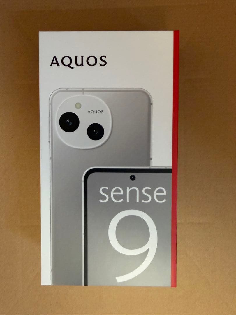 【新品】AQUOS sense 9　SIMフリー　6GB/128GB　ホワイト