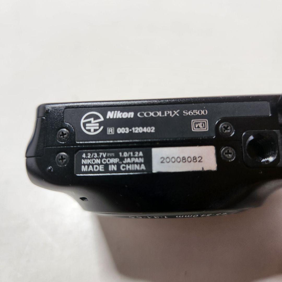 Nikon COOLPIX S6500 ブラック SDカード付き