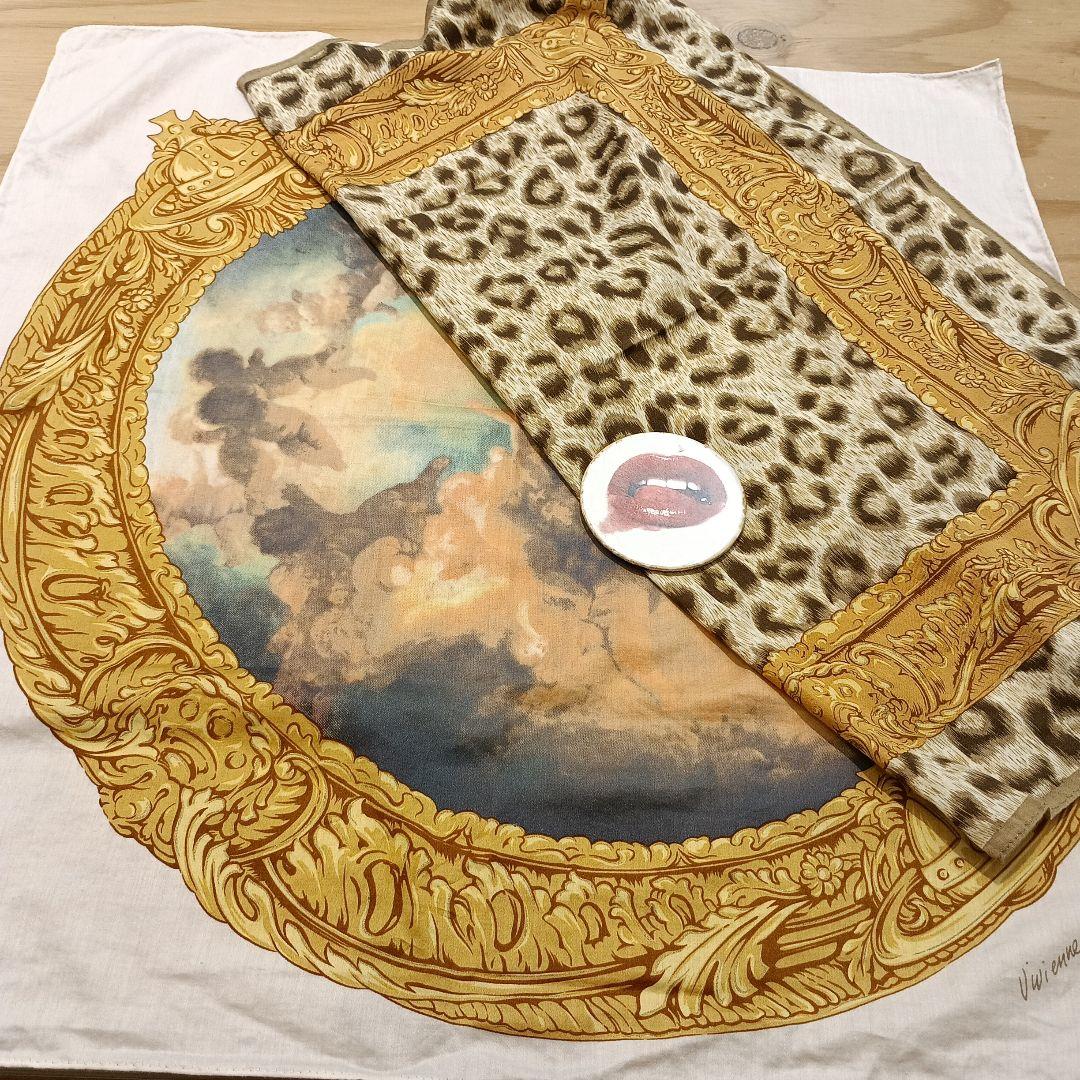 Vivienne Westwood レオパードプッティ2枚とミラー