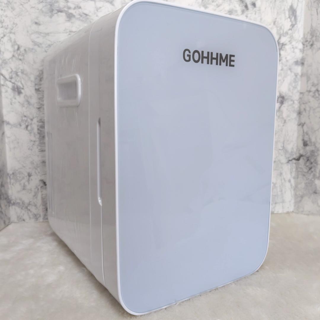 GOHHME ミニ冷蔵庫 10L 0~65℃ 小型 冷温庫 ポータブル 保冷保温