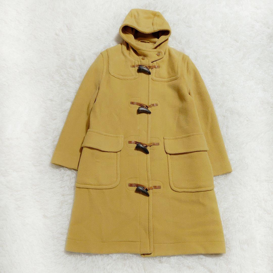 オールドイングランド　ダッフルコート　ヘリンボーン　英国製　イエロー