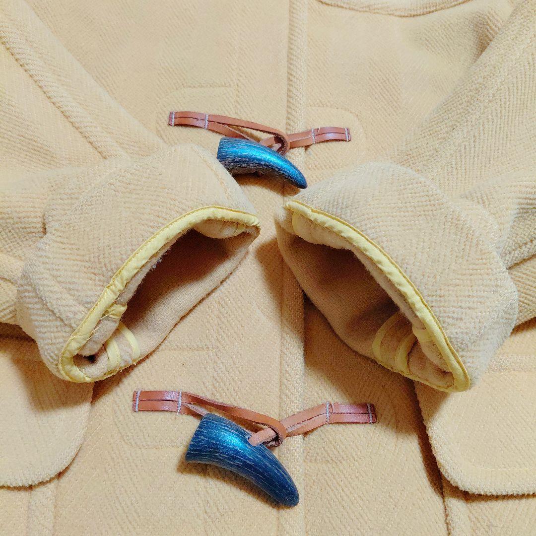 オールドイングランド　ダッフルコート　ヘリンボーン　英国製　イエロー