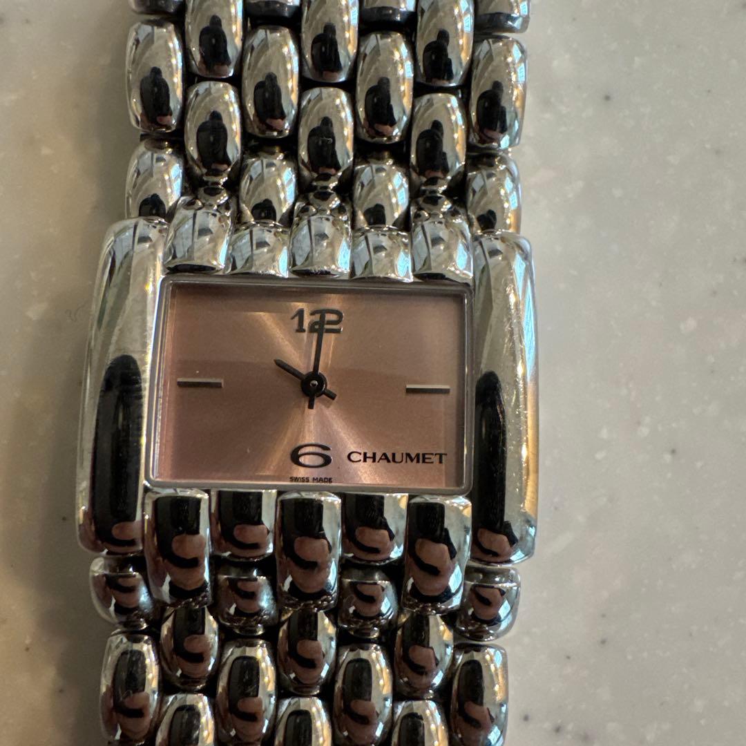 美品　CHAUMET Khesitis シルバー ピンク　半額以下