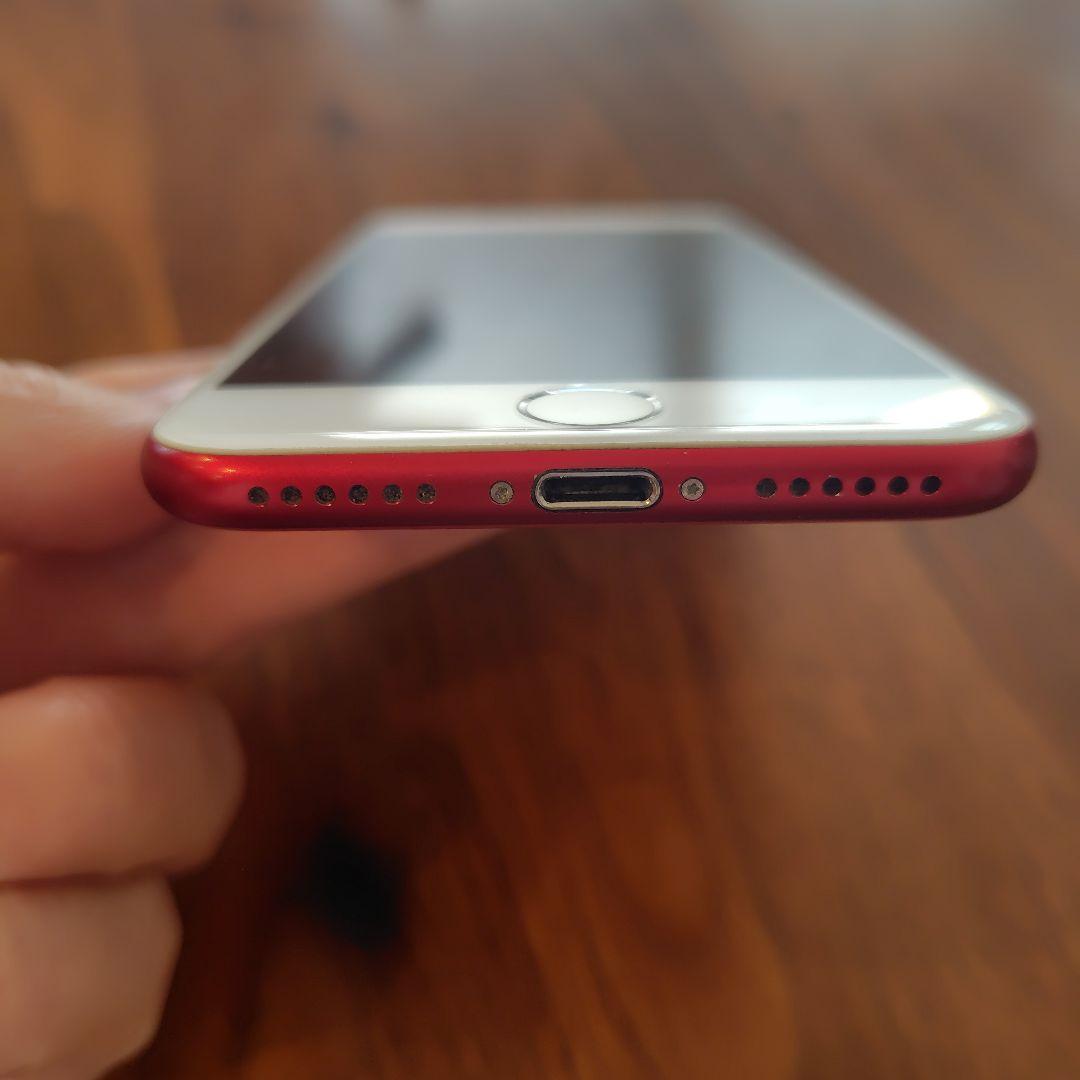 iPhone 7 (PRODUCT)RED 本体　充電ケーブル付