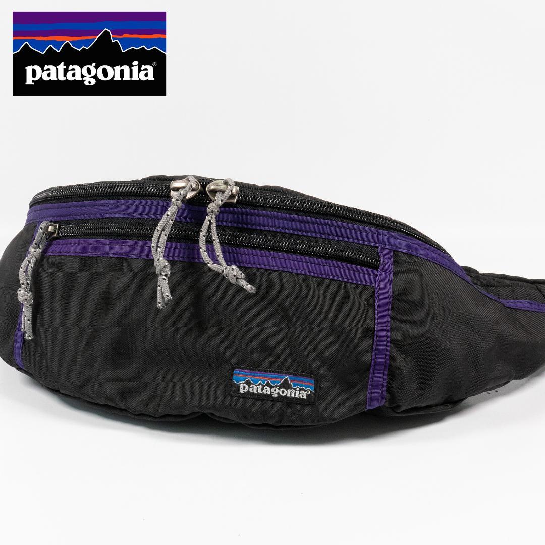 美品✨パタゴニア ボディバッグ ウエストポーチ FA00 ブラック USA製