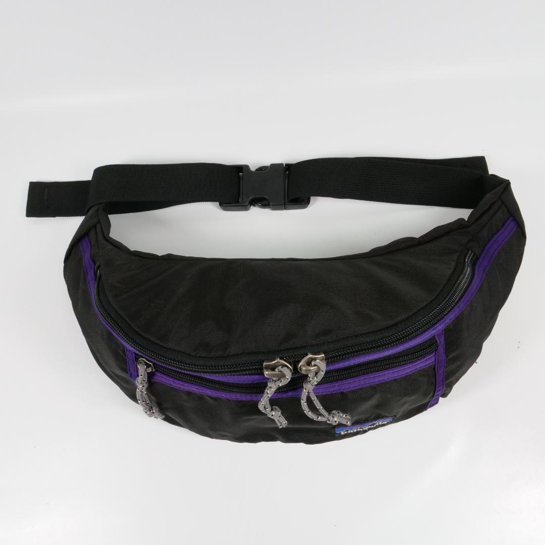 美品✨パタゴニア ボディバッグ ウエストポーチ FA00 ブラック USA製