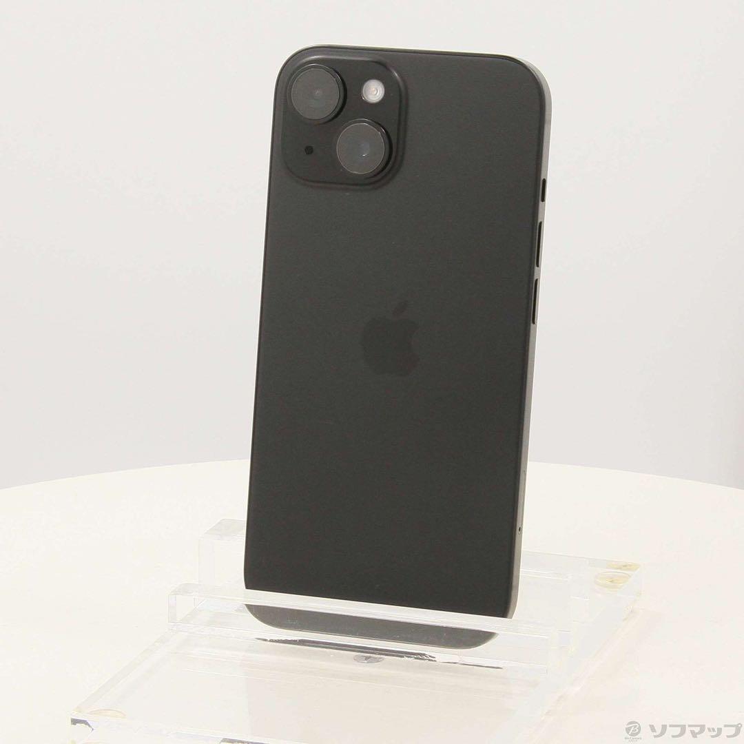 スマートフォン本体 iPhone 15 128GB BLACK BT89%