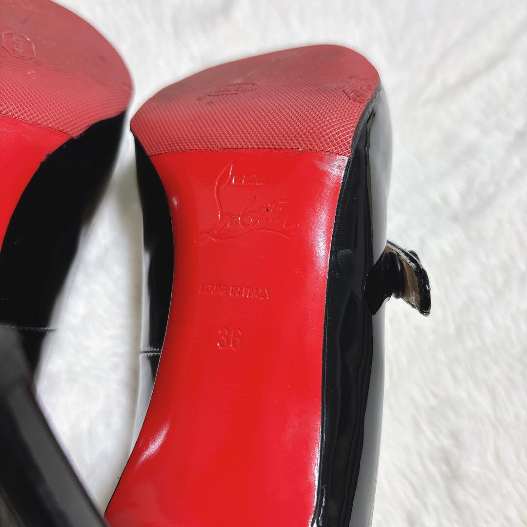 Christian Louboutin メリージェーン　ハイヒール　ストラップ