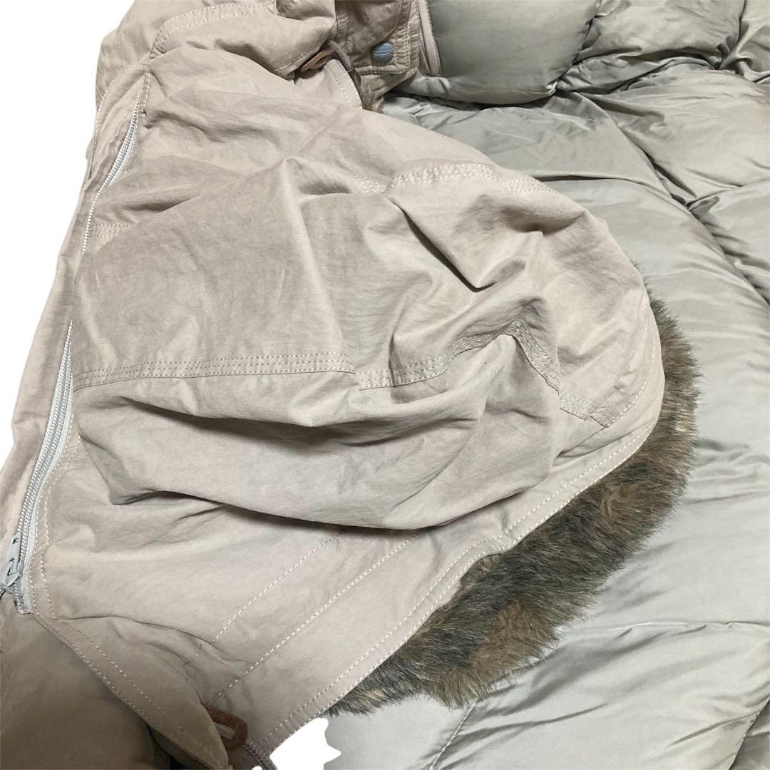 【80s】LLbean エルエルビーン グース ダウンジャケット ベージュ