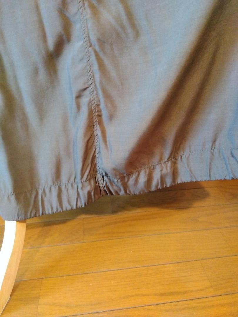 d*7様 【新品】45R　ロングスカート サイズフリー　ブラウン　両サイドにポケ