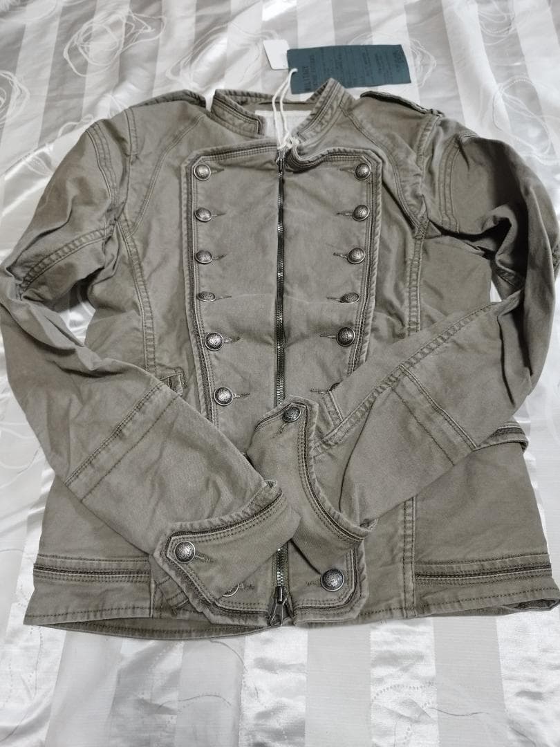 【goa】ミリタリージャケット　カーキ　S