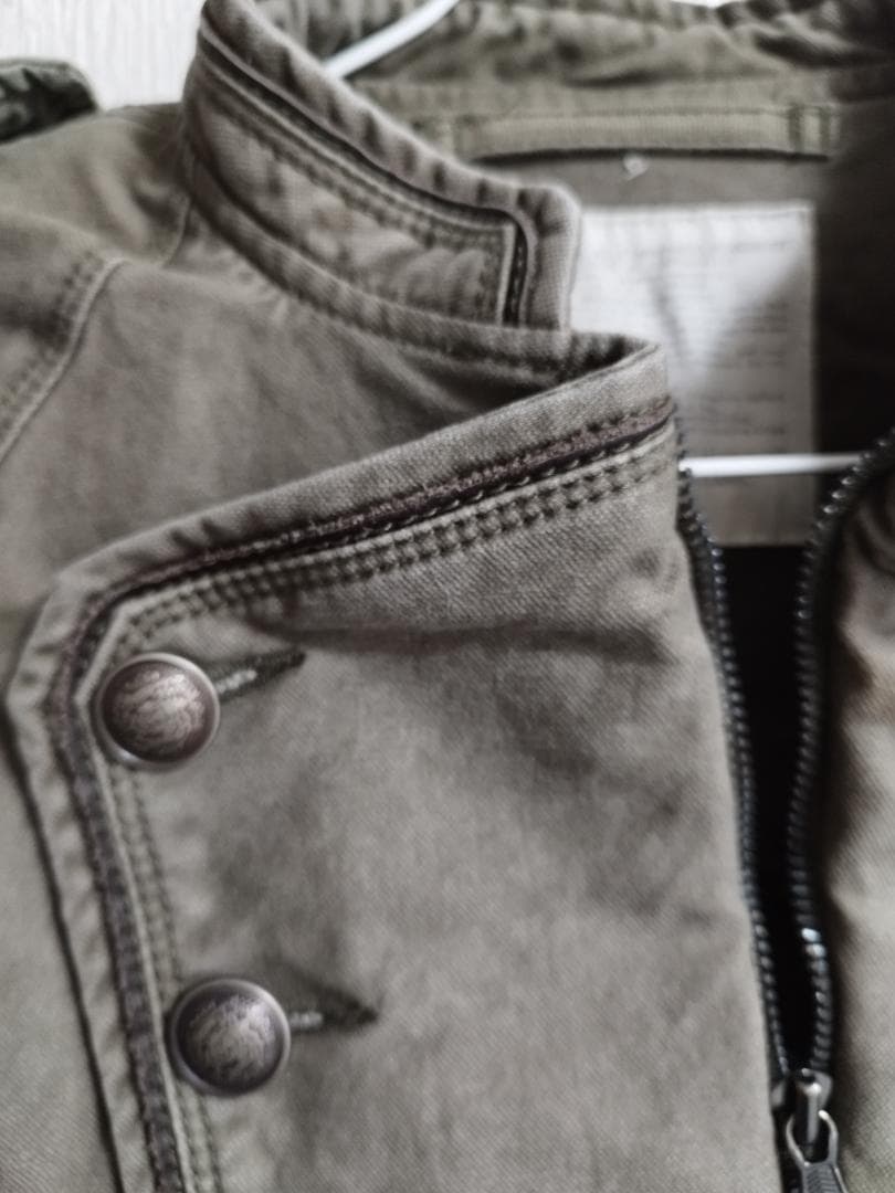 【goa】ミリタリージャケット　カーキ　S