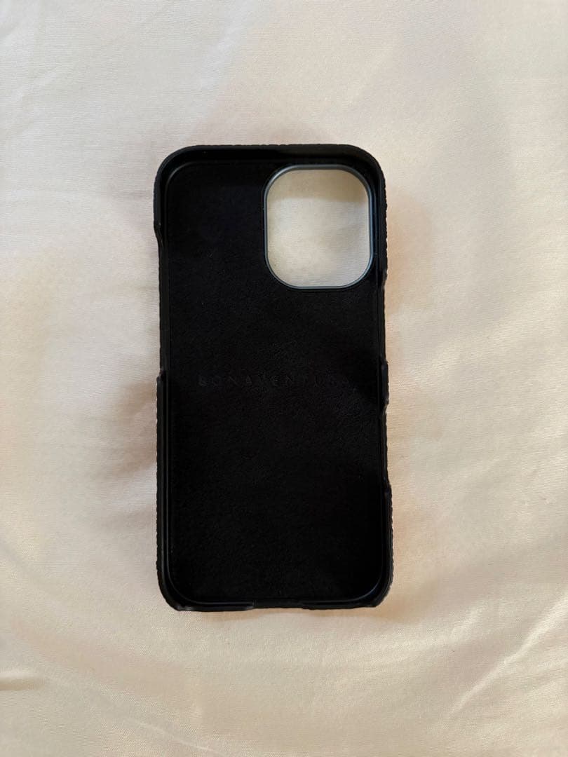 BONAVENTURA iPhone16レザースマホケースピンク