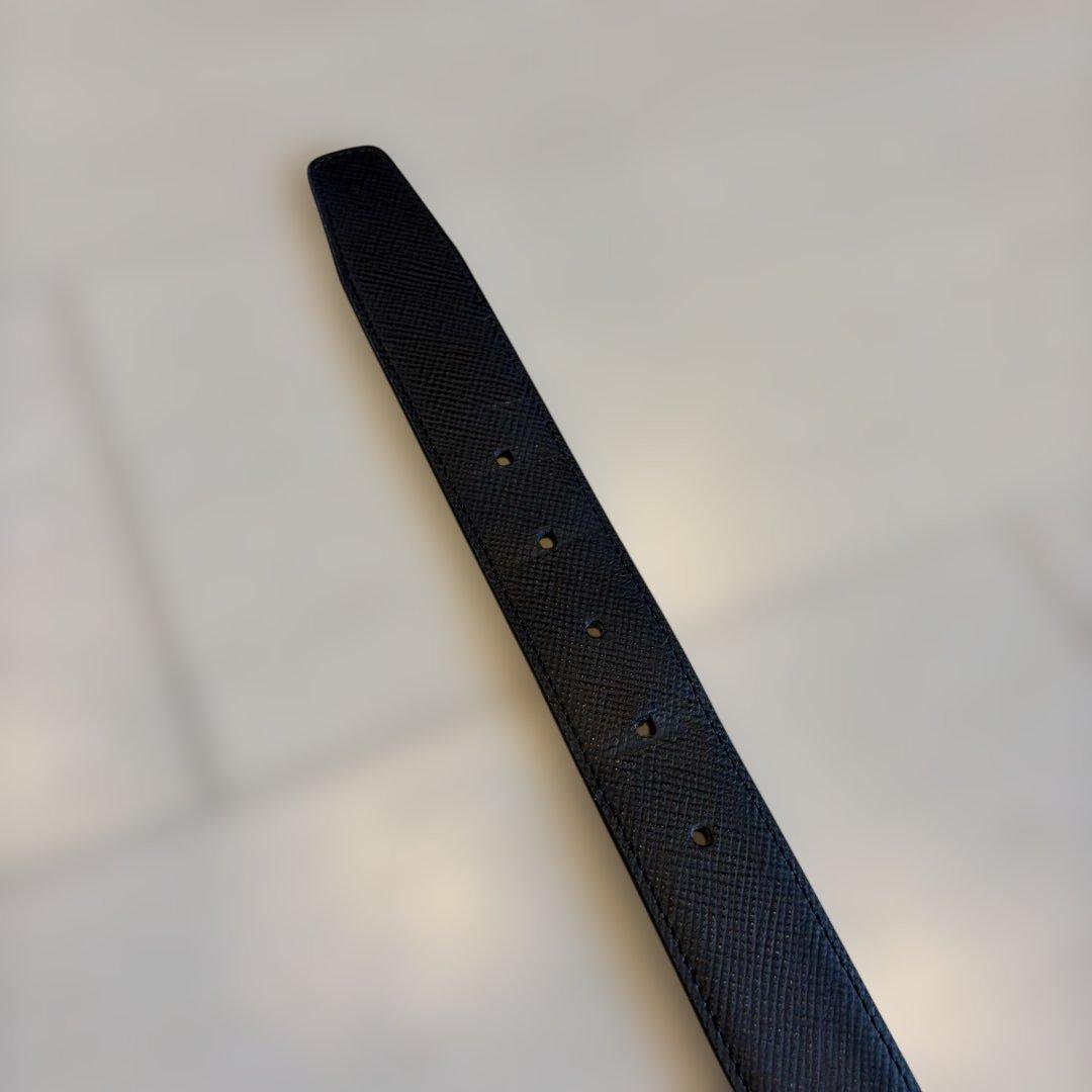 MONTBLANC(モンブラン)レザーベルト ブラック　ビジネスマン