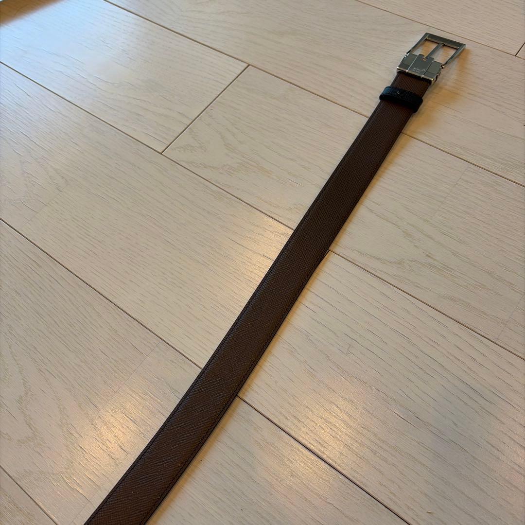 MONTBLANC(モンブラン)レザーベルト ブラック　ビジネスマン