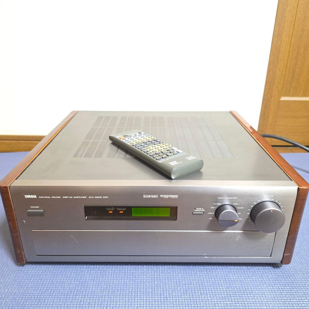 486】YAMAHA AVX-2200DSP AVアンプ リモコン付　ジャンク