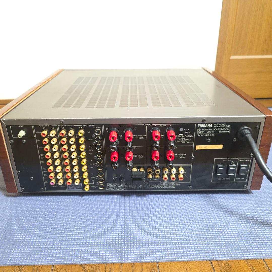 486】YAMAHA AVX-2200DSP AVアンプ リモコン付　ジャンク