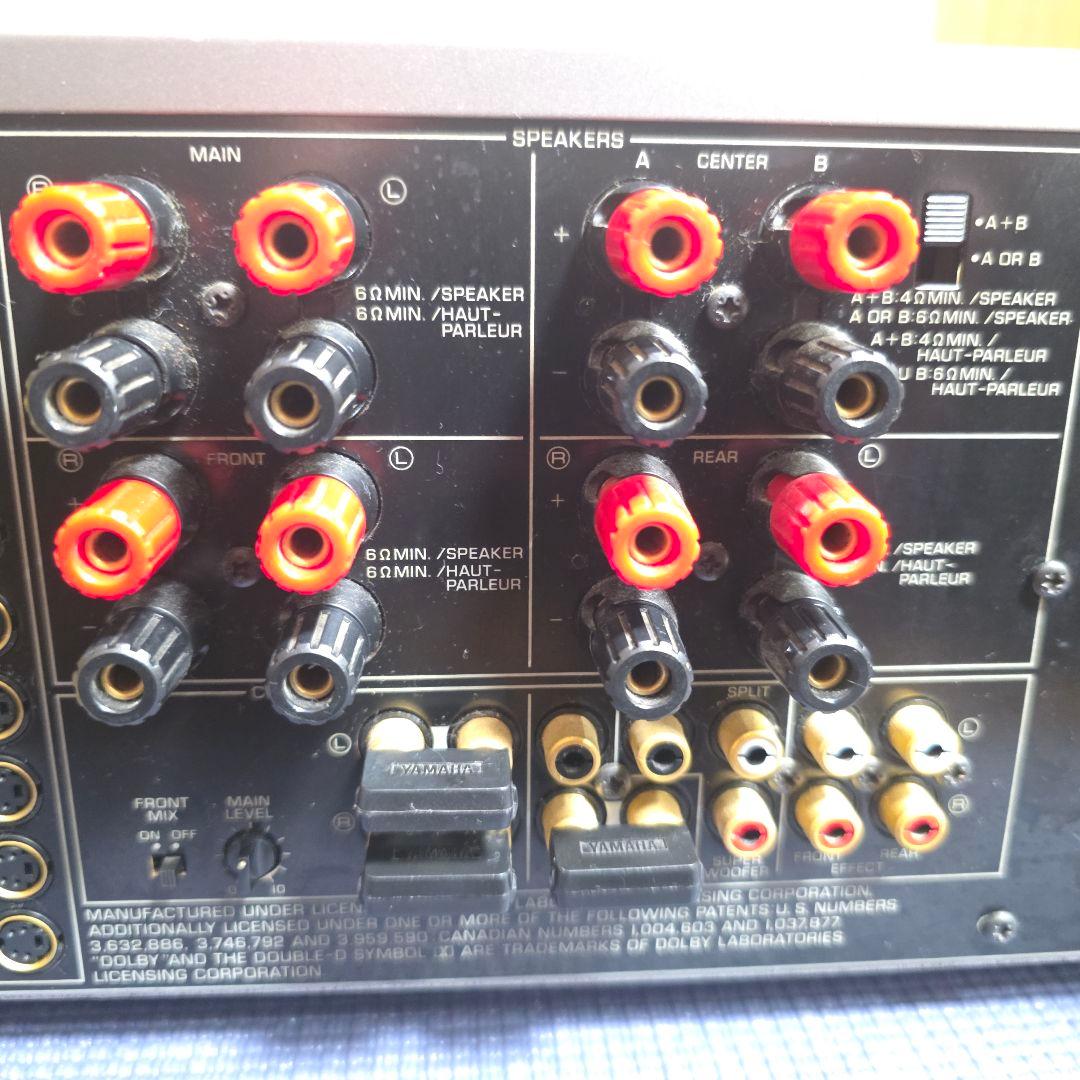 486】YAMAHA AVX-2200DSP AVアンプ リモコン付　ジャンク