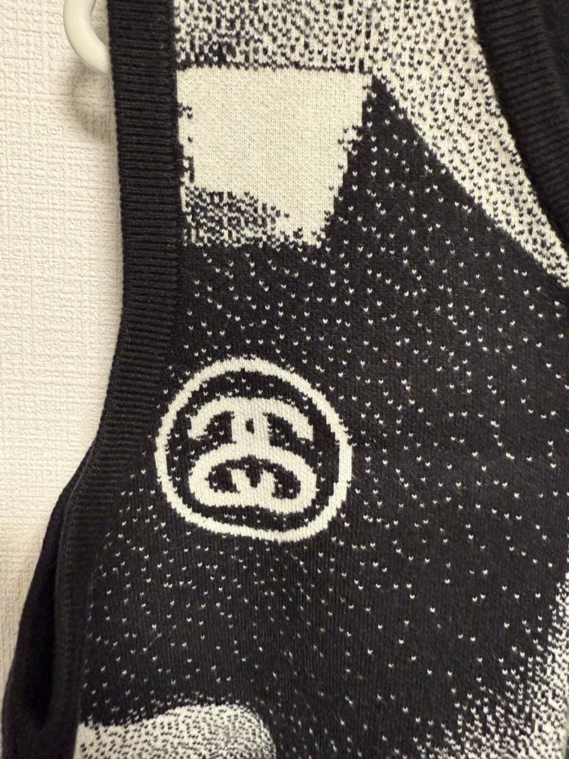 Stussy PHOTO JACQUARD VEST ニットベスト