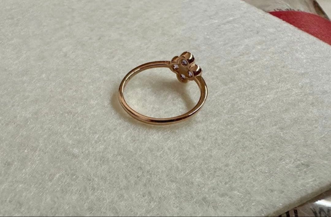 【美品】bizoux K18 アナイス タンザナイト(ラベンダーカラー)