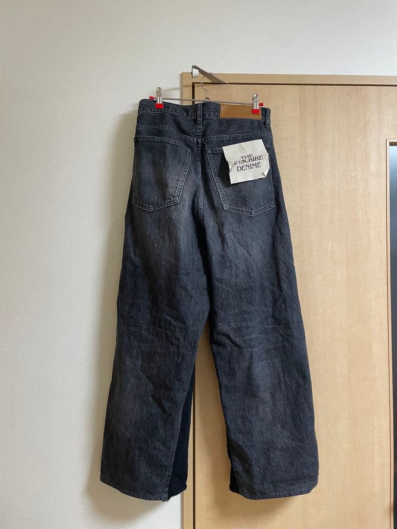 【美品】INSCRIREHybrid Sweat Denim Pants